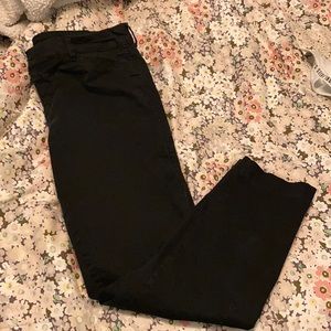 Women’s black old navy pixie cut pants